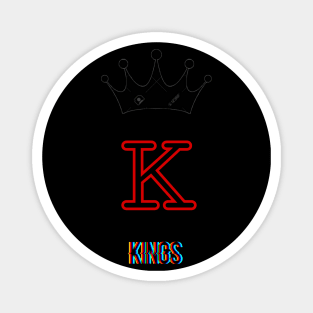 King t-shirt Magnet